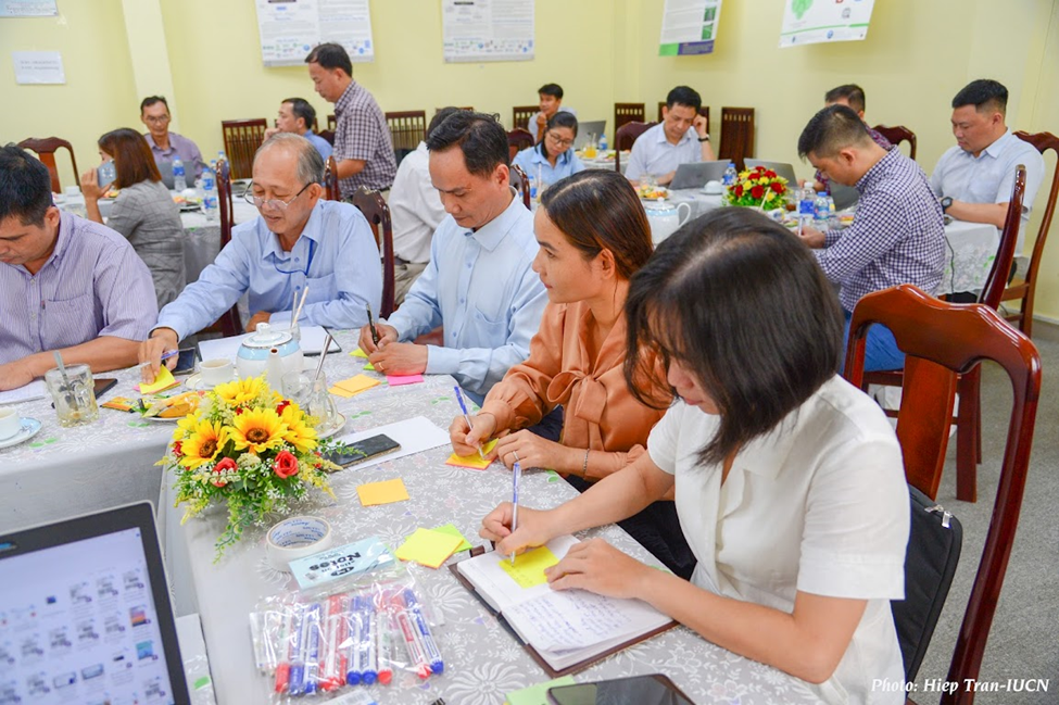 Training on the application of natural solutions to build the Mekong Delta Plan  in the IKEA project kick-off workshop