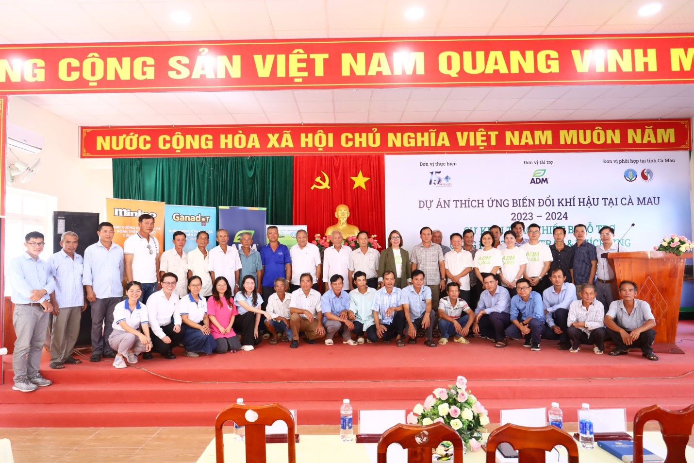 Ceremony Awarding Water Environment Monitoring Equipment to Support Climate Change Adaptation in Ca Mau