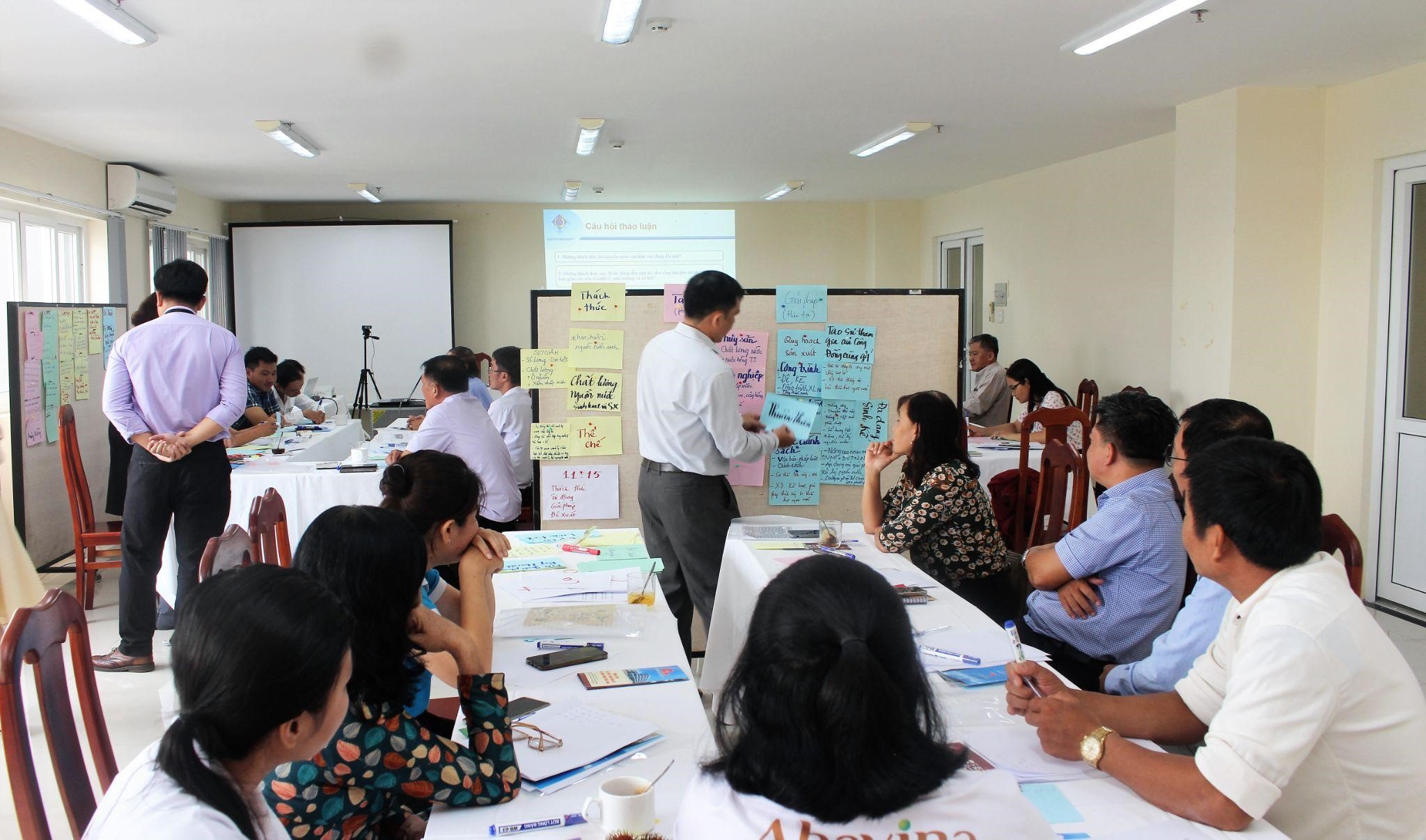 Workshop: “Livelihood, women and water scarcity in the Vietnamese Mekong Delta”