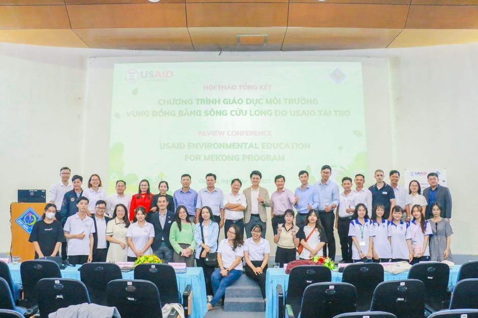 Hội thảo tổng kết Chương trình Giáo dục Môi trường vùng Đồng bằng sông Cửu Long do USAID tài trợ (USAID Environmental Education for Mekong program)