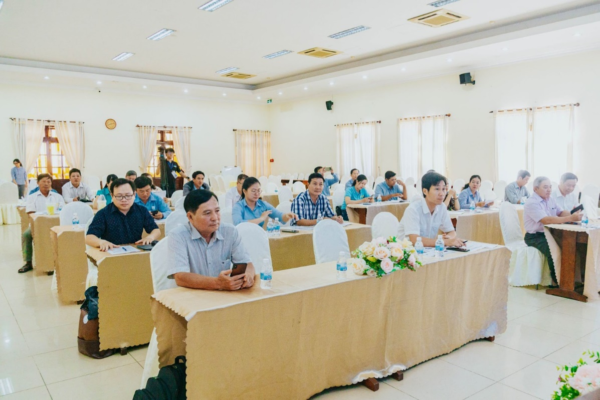 Chuỗi hội thảo đối thoại khai thác nước dưới đất tại tỉnh Bến Tre